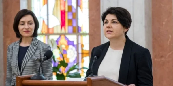 Maia Sandu si Natalia Gavrilita