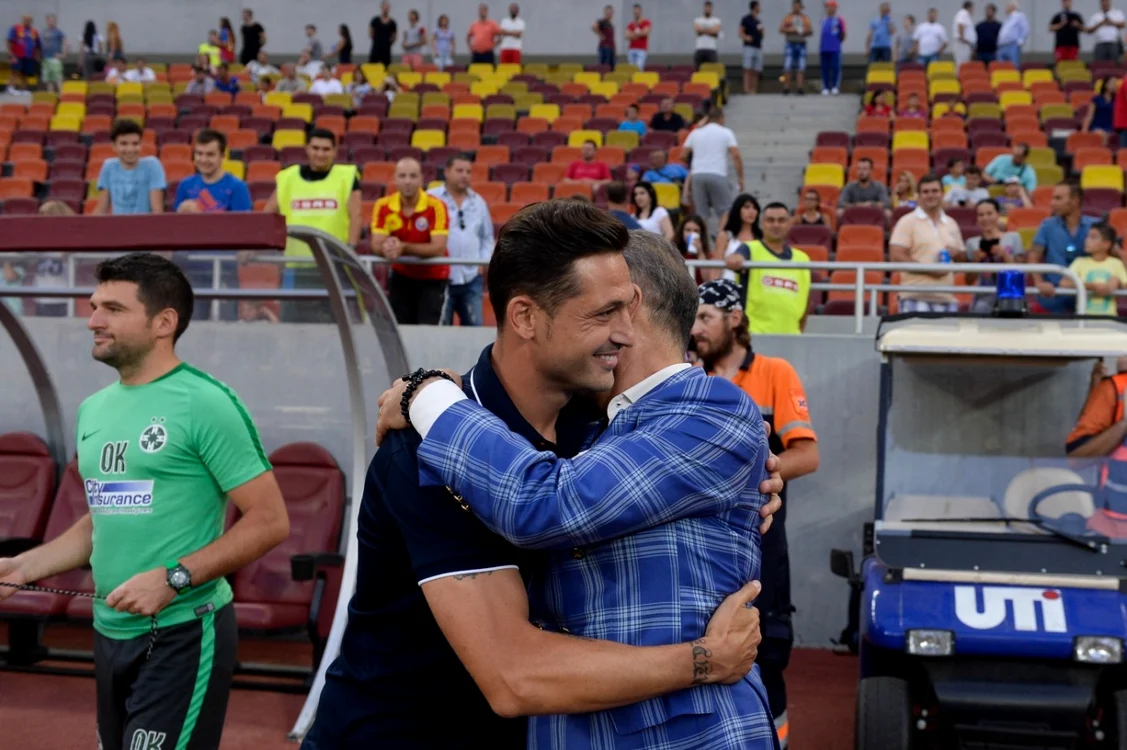 Mirel Rădoi şi Gigi Becali