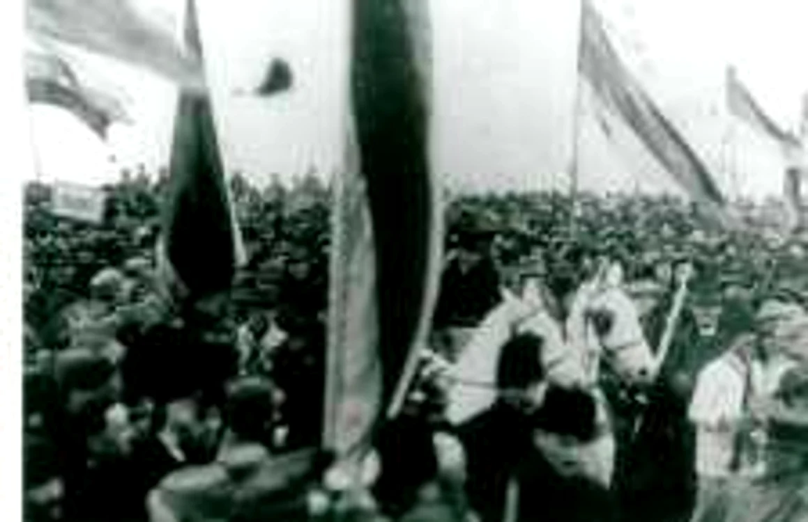 Marea Adunare Naţională de la Alba Iulia, din 1 Decembrie 1918, a exprimat dorinţa de Unire a Transilvaniei cu România/Foto Samoilă Mârza, fotograful Unirii