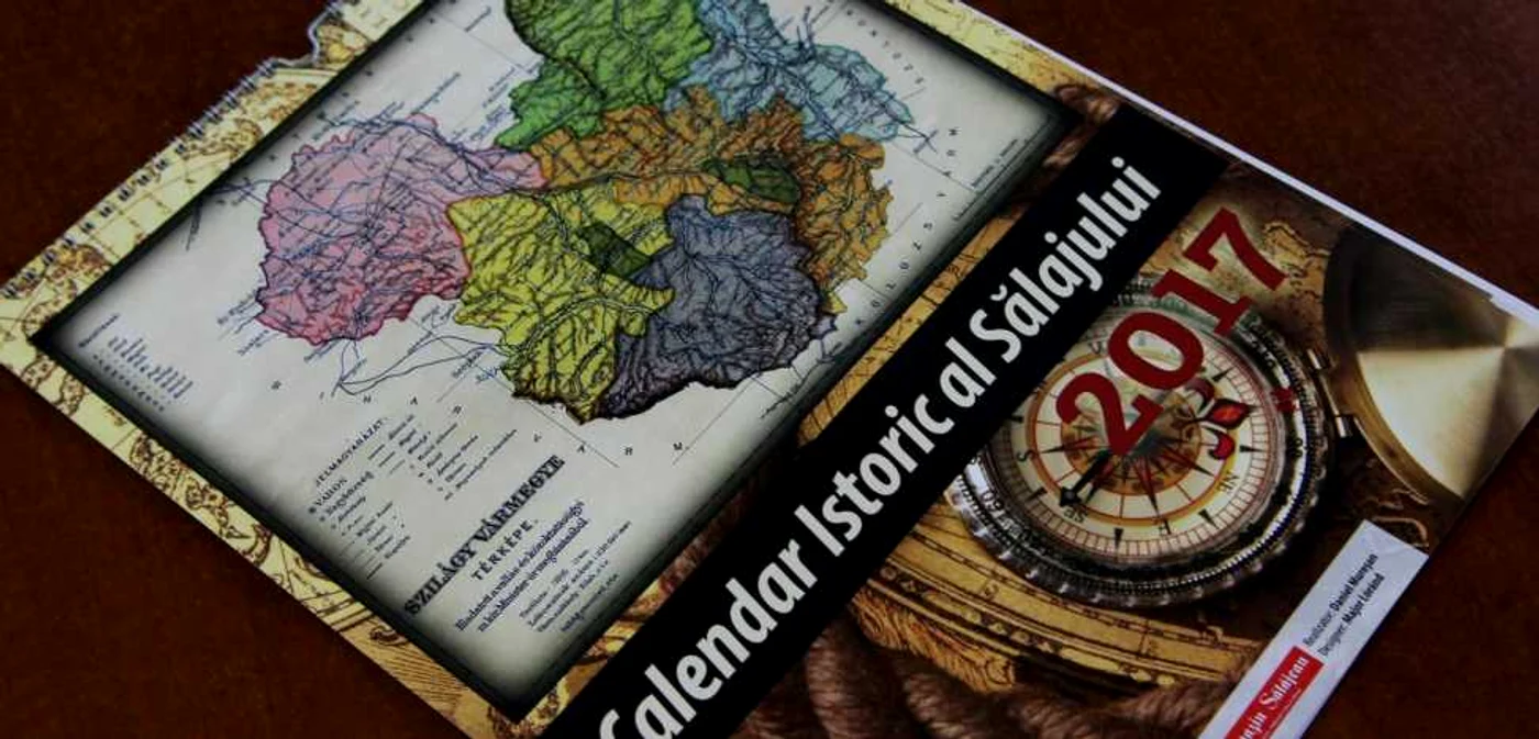 Calendarul reuneşte 365 de date din istoria Sălajului FOTO Andreea Vilcovschi