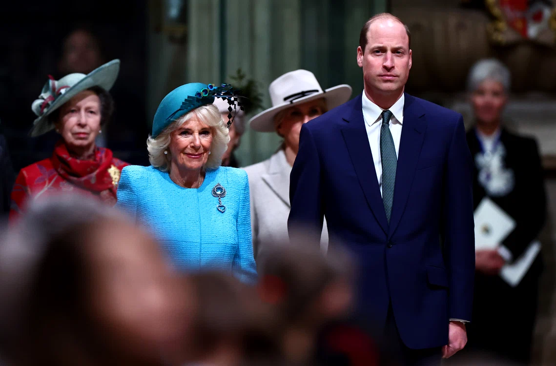 Prințul William și Regina Camilla la slujba Commonwealth pe 11 martie 2024, la Londra, Getty Images (3) jpg