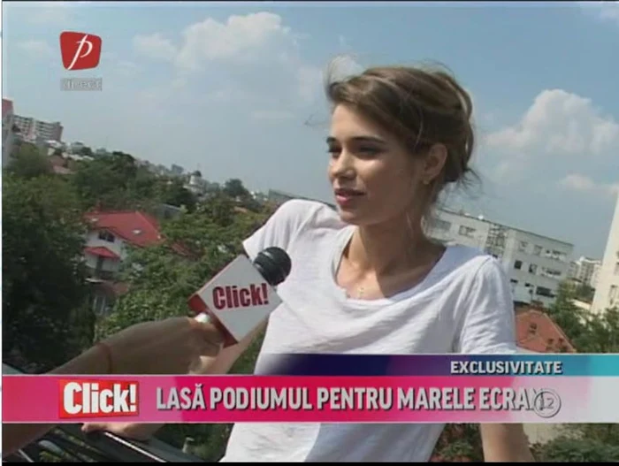 Fotomodelul a aflat că a trecut castingul cu 2 zile înainte de începerea filmărilor