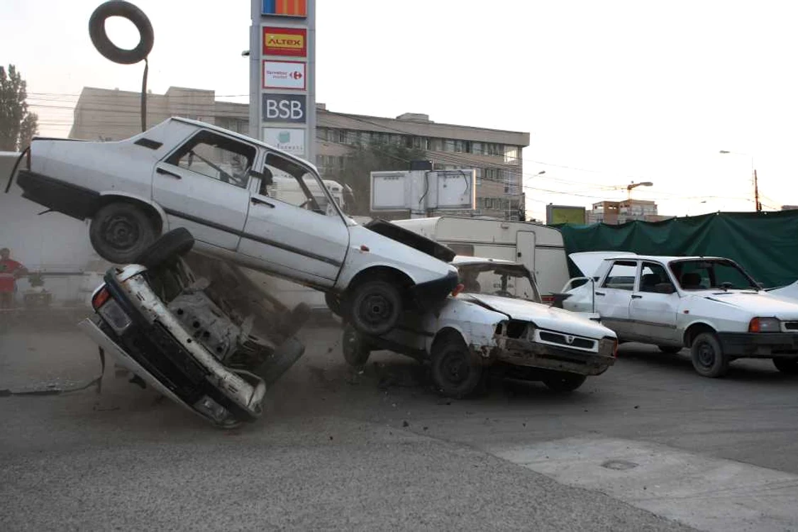 Show monster truck la Iaşi