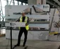 Construcția noului terminal de pe Aeroportul Timișoara FOTO Ștefan Both