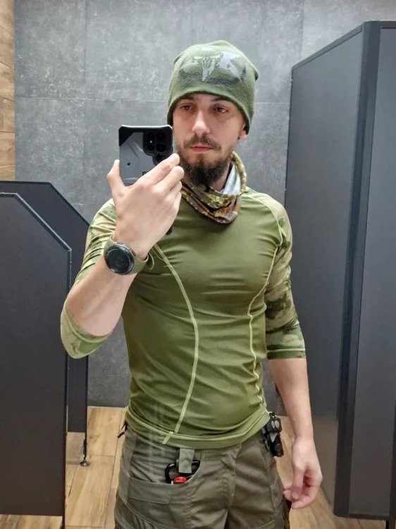 Radu Hossu, în timpul unei postări din Ucraina FOTO Facebook Radu Hossu