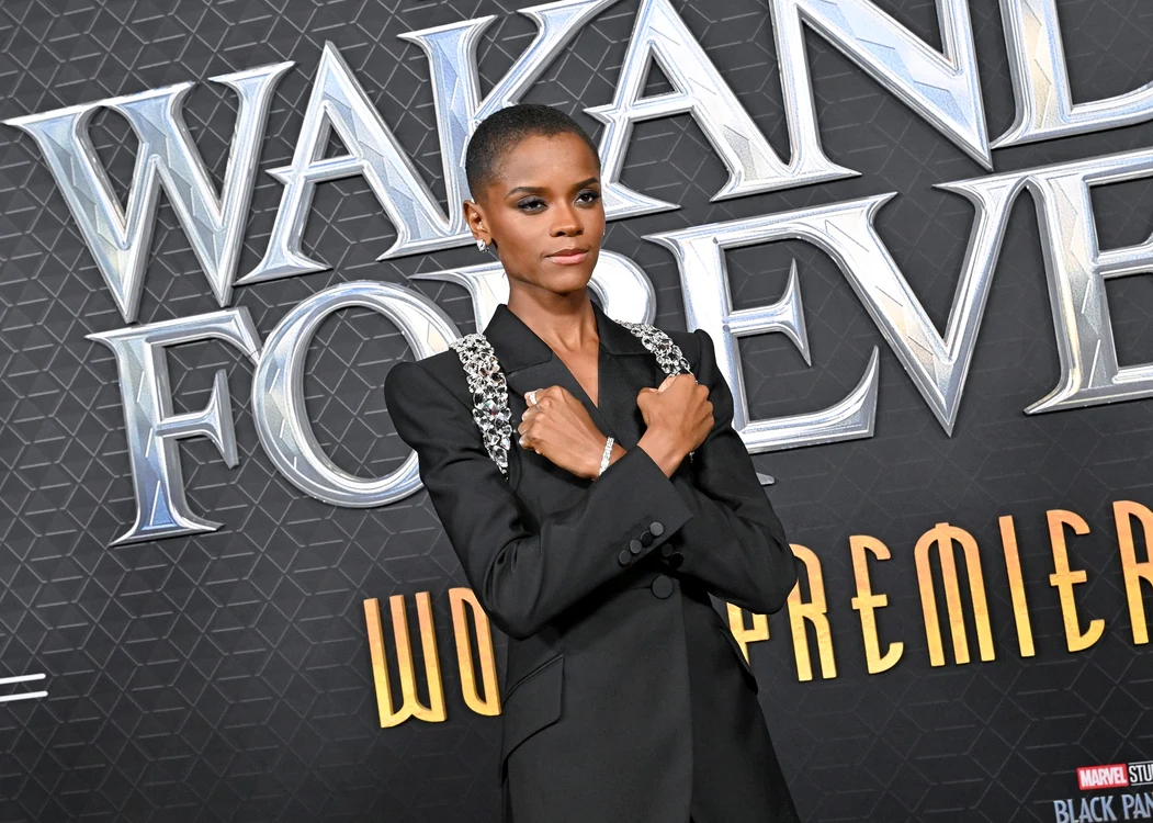 Letitia Wright, protagonista  „Black Panther: Wakanda Forever“ 