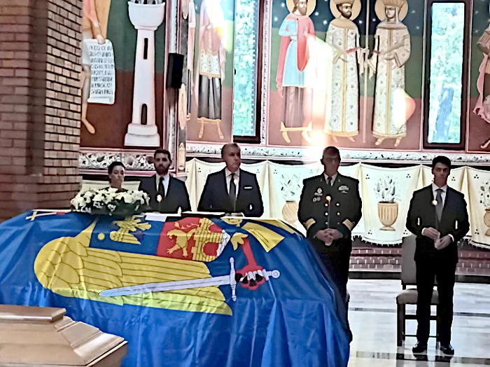 Nicolae de România și Principele Radu Duda în Necropola Curtea de Argeș FOTO Denis Grigorescu