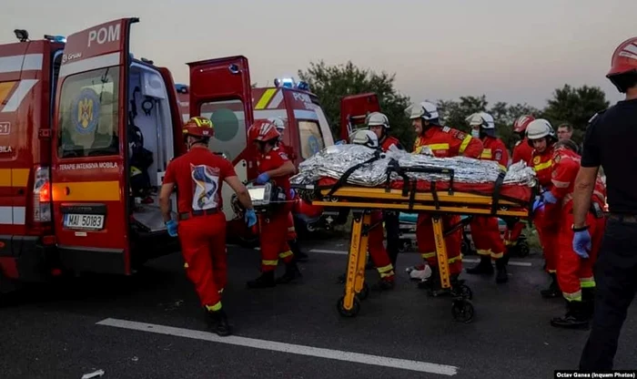 Pompieri răniți de exploziile de la Crevedia. FOTO SNPPC / Facebook