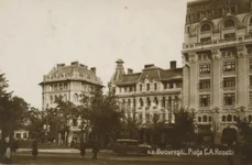 Piața Rosetti din București, în perioada interbelică © iMAGO Romaniae)