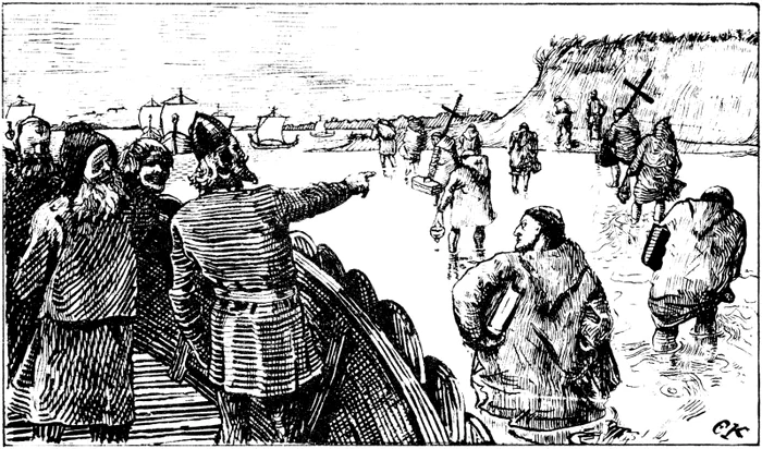 Olav Tryggvasons saga Haakon jarl 2 C Krohg jpg jpeg