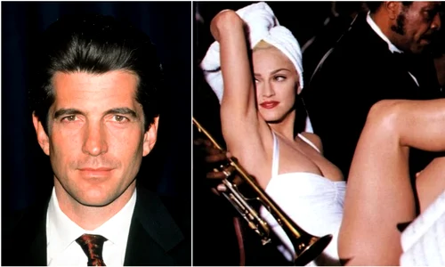 John F  Kennedy Jr  și Madonna jpg