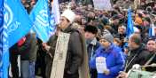 Sindicaliştii de la Dacia au protestat şi la începutul acestui an, în Mioveni