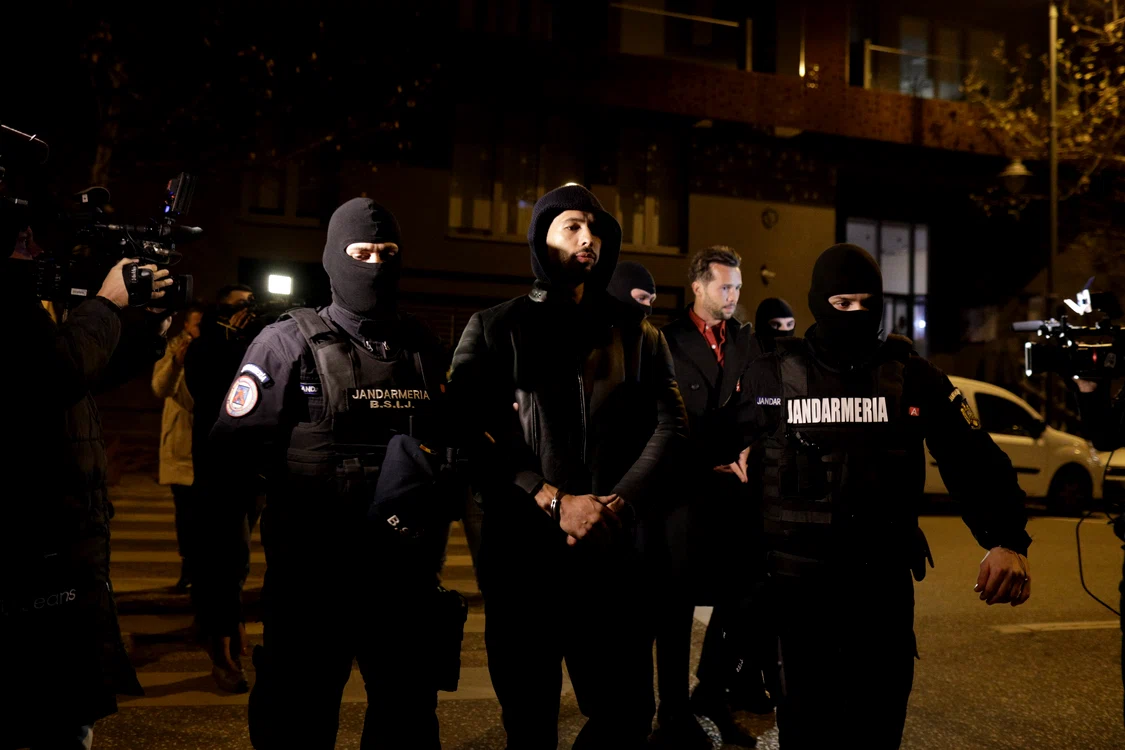 Frații Tate au fost arestați pe 29 decembrie FOTO Inquam / Octav Ganea