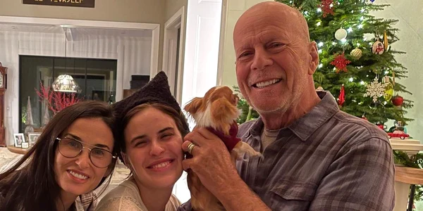 Demi Moore și Bruce Willis în familie (3) jpg