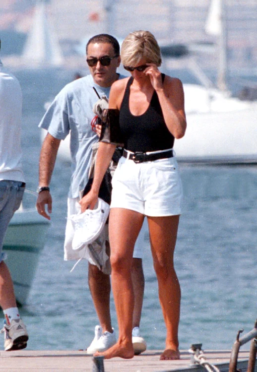 Archives   Dodi Al Fayed et Lady Diana en vacances à Saint Tropez jpeg