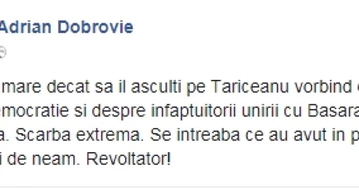 Matei Dobrovie captura Fb