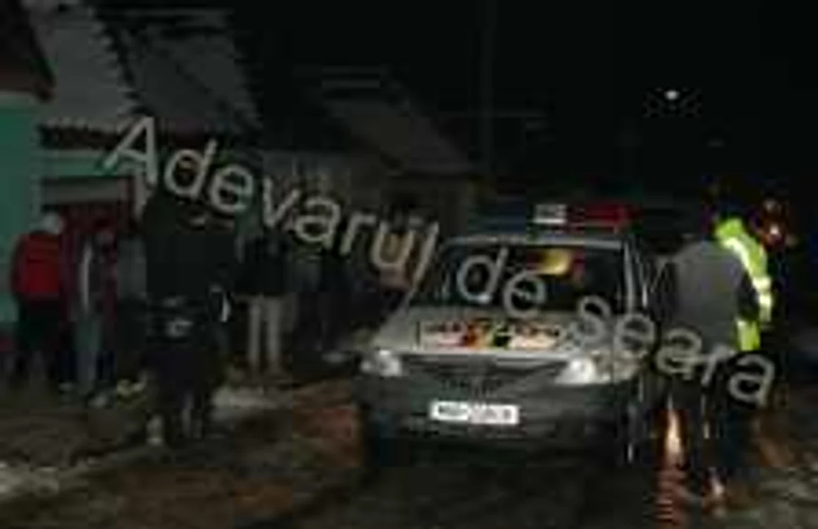 Poliţiştii au supravegheat zona până seara târziu Foto: Stelian Grăjdan