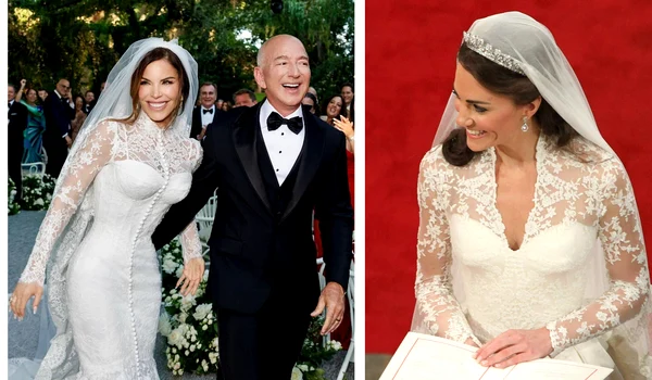 Lauren Sanchez versus Kate Middleton colaj jpg