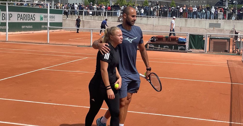 Marius Copil s-a înconjurat de ruși la Paris. Cum arată un antrenament al Dianei Shneider