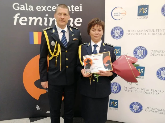dr. Dan Halchin alături de comisarul Ramona Șerban FOTO Ramona Șerban