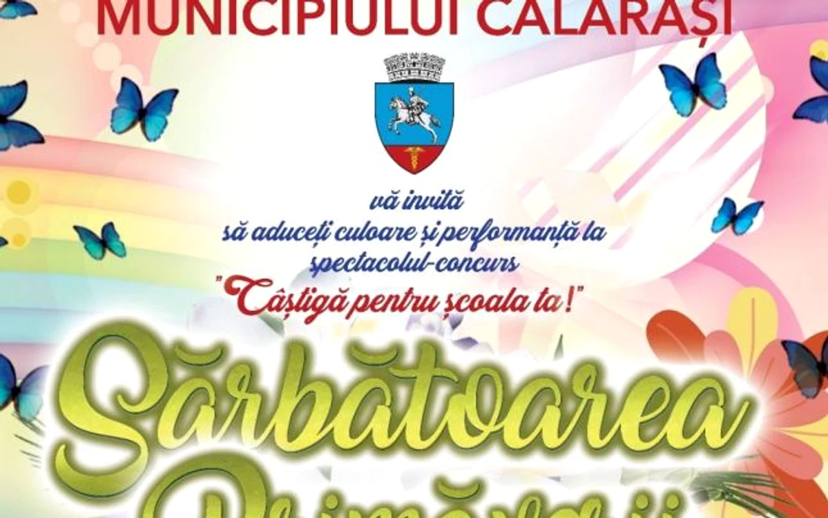 Sărbătoarea primăverii, un spectacol concurs pentru elevi FOTO PMC
