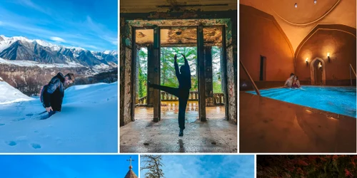 Vacanță de Revelion altfel în trei țări diferite Colaj Maria Manole Facebook
