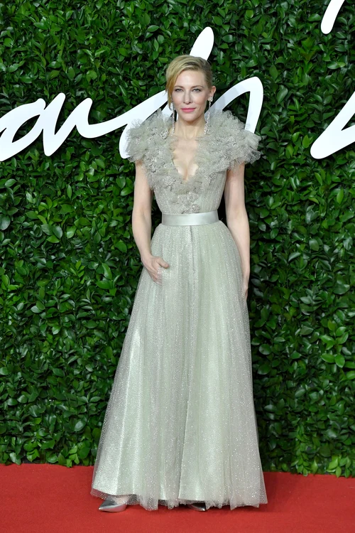 Cate Blanchett, într-o rochie verde-pastel