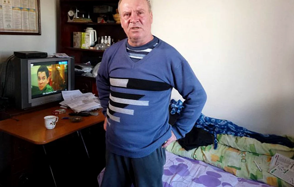Costică Maroleanu trăiește o dramă de nouă ani FOTO Iulian Bunilă