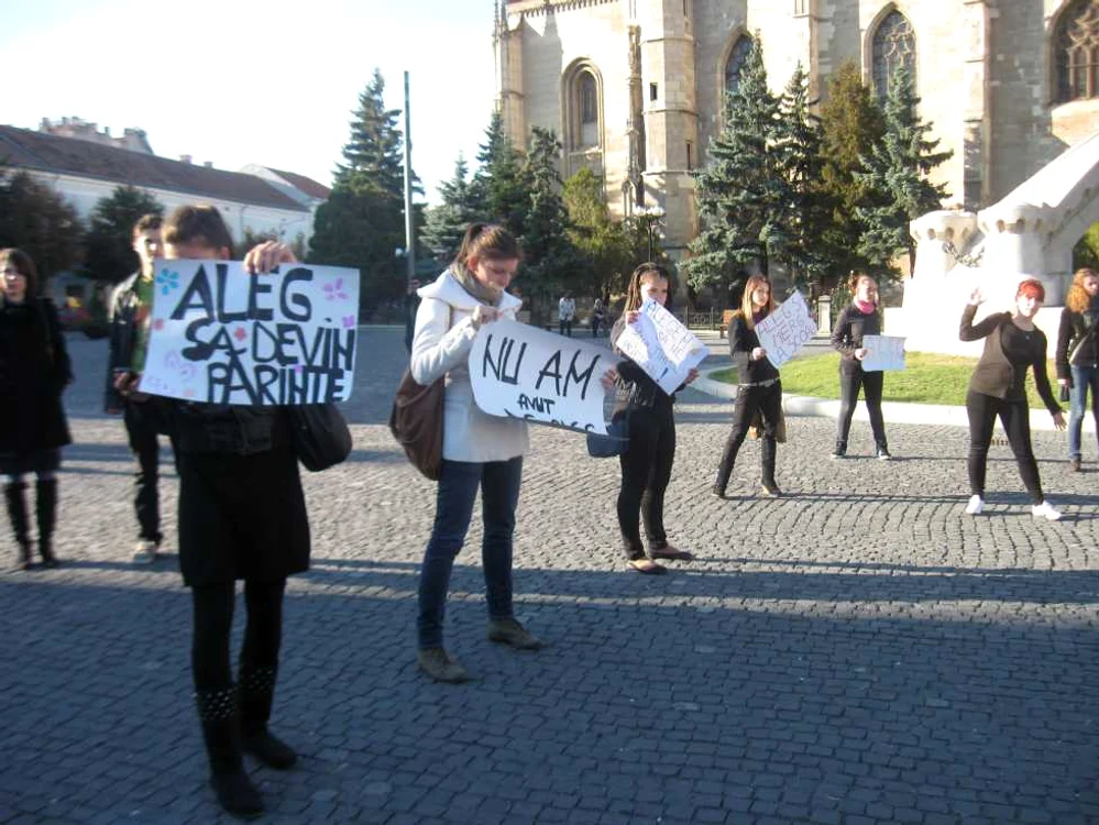 Flashmob la Cluj