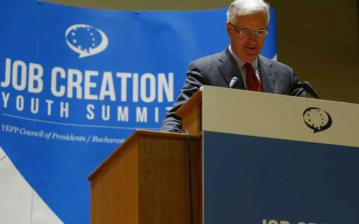 Michel Barnier, Comisar european pentru Piaţa Internă şi Servicii. FOTO David Muntean/Adevărul