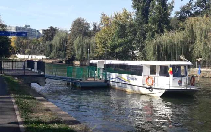 Timişoara, primul oraş din România cu transport în comun pe apă FOTO Ş.Both