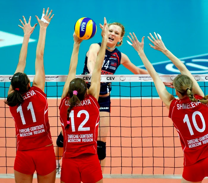 Asystel Novara s-a impus în Rusia în prima etapă a Ligii Campionilor