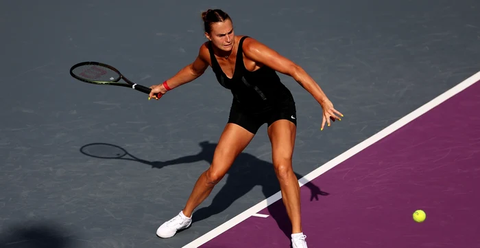 Aryna Sabalenka se plânge de condițiile de la Cancun. Foto Getty images