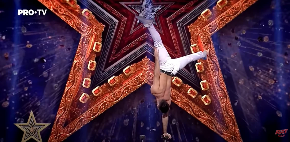 Christian Stoinev, la ”Românii au talent”