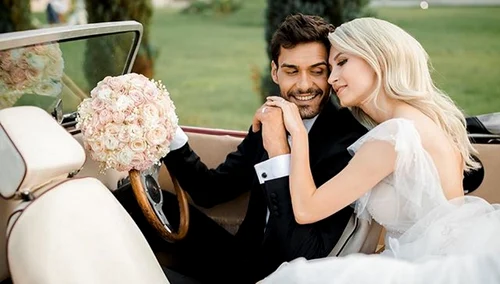 Andreea Bălan și George Burcea la nuntă