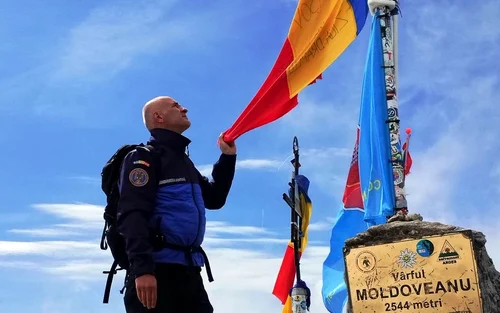 Jandarmul Florin Sima FOTO Lucian Bălărie