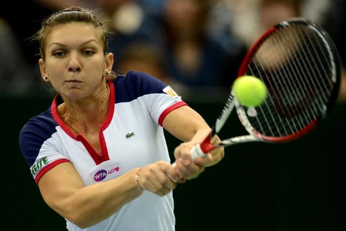 Simona Halep ocupă locul 14 în clasamentul WTA în acest moment FOTO Mediafax / AFP