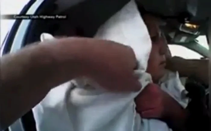 Femeia a fost salvată într-un mod miraculos