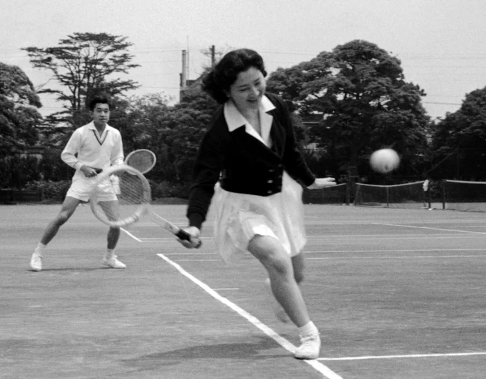 Akihito si Michiko turneu tenis Japonia FOTO EPA-EFE