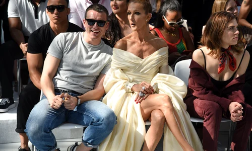Pepe Muñoz (34 ani) și Céline Dion (51 ani) la o prezentare de modă care a avut loc în capitala Franței, Paris jpeg