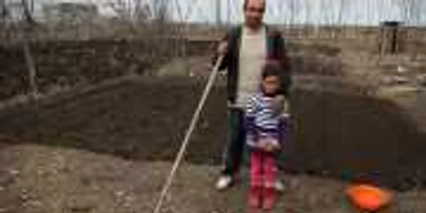 Marius Tănase şi fiica sa