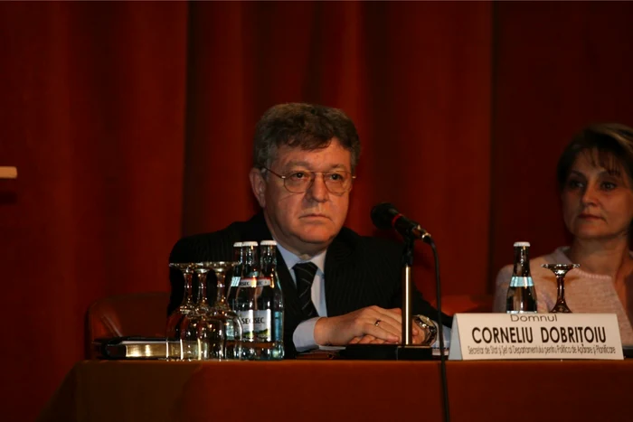 Preşedintele Comisiei de Apărare din Senat, Corneliu Dobriţoiu FOTO Adevărul