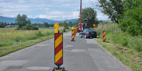 Drumul spre Sarmizegetusa Regia a intrat în șantier  Foto Consiliul Județean hunedoara (1) jpg