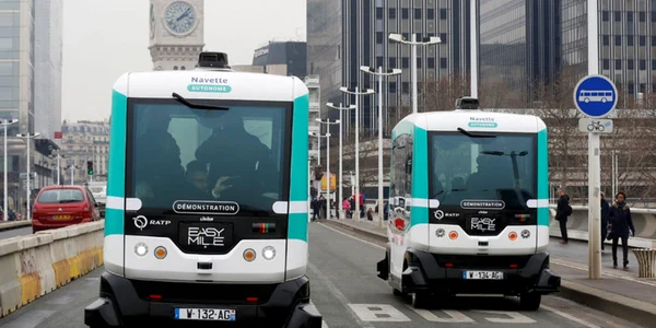 autobuz fara sofer paris