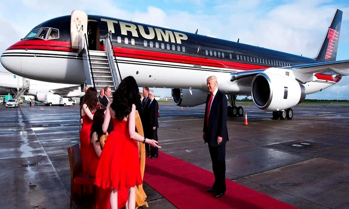 Donald Trump avion jpeg