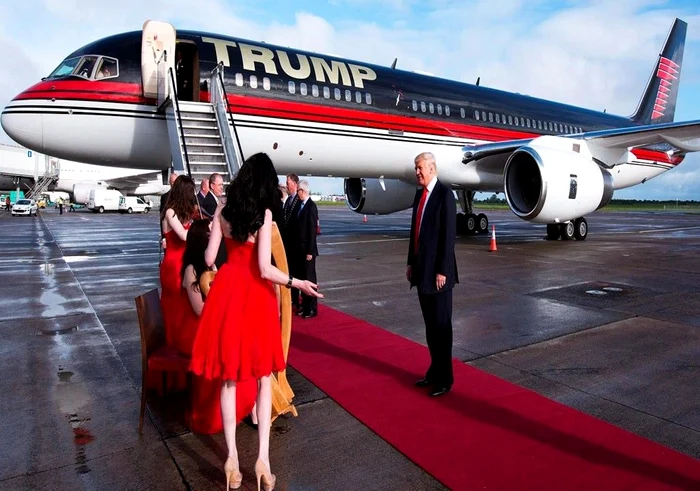 Donald Trump avion jpeg
