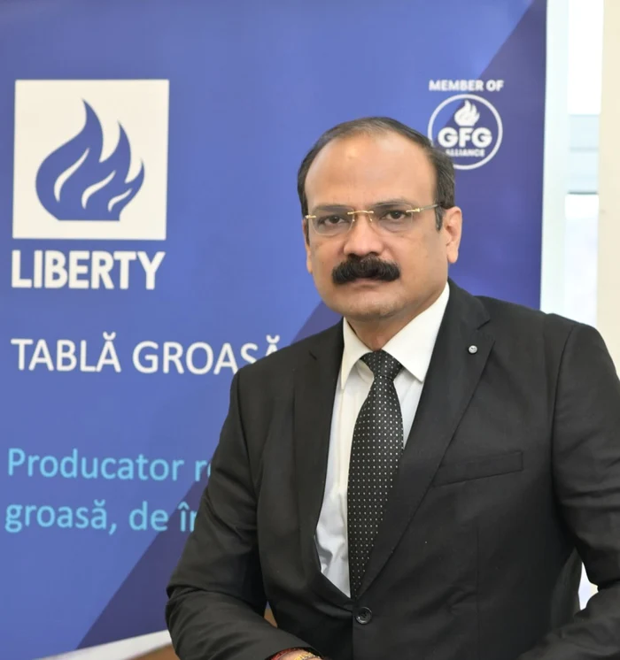 Prasanta Mishra, noul director general interimar al combinatului de la Galaţi FOTO Liberty Galaţi