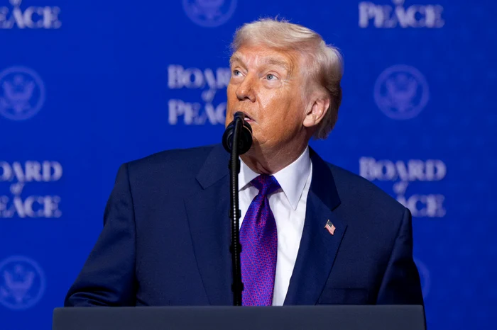 Trump anunță 10 miliarde de dolari pentru noul Consiliu pentru Pace FOTO: AFP