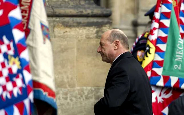 Preşedintele Băsescu, la Praga