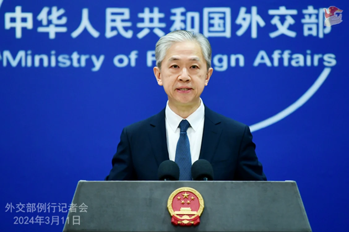 Purtătorul de cuvânt al MAE al Chinei, Wang Wenbin Foto fmprc.gov.cn